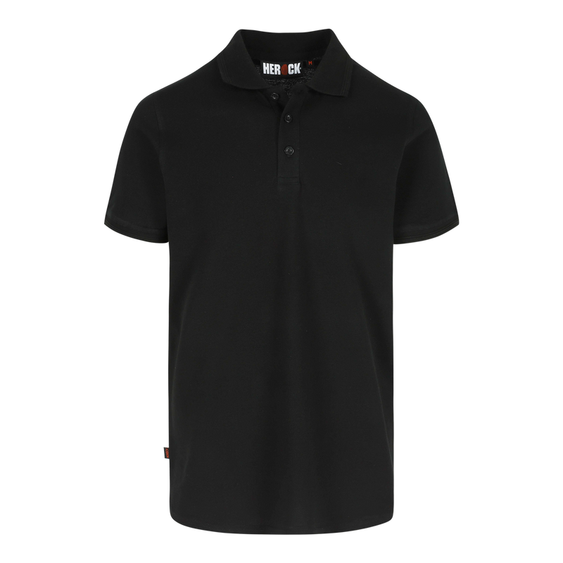 Levor polo manches courtes noir s