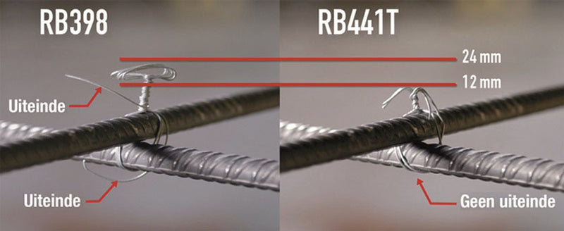 Max ligatureuse sur batterie RB443T
