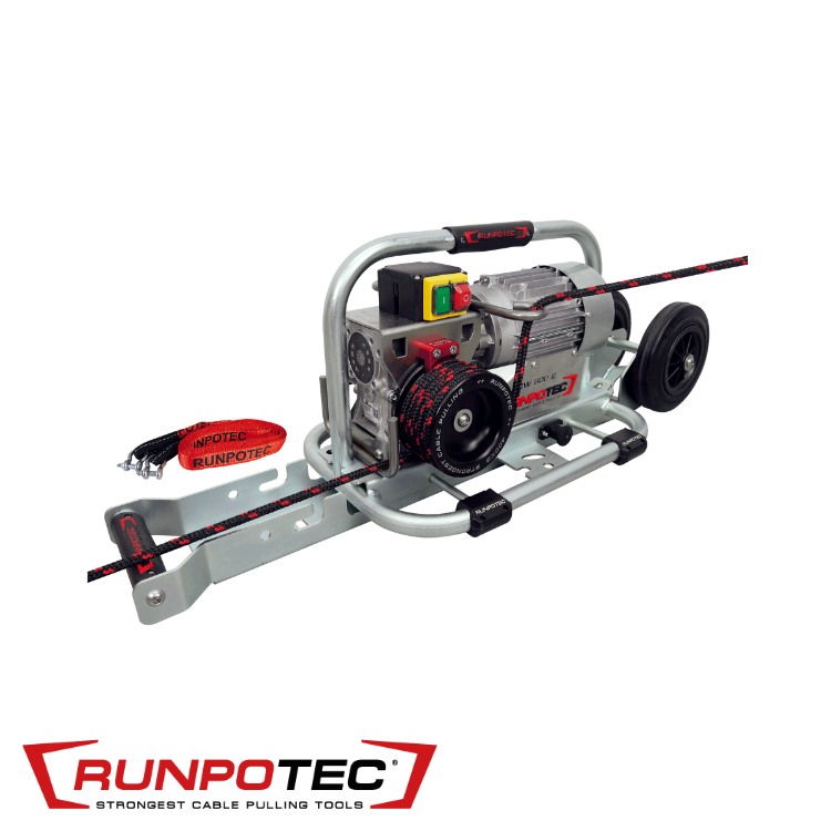 Capstan treuil CW 800 E + Chariot