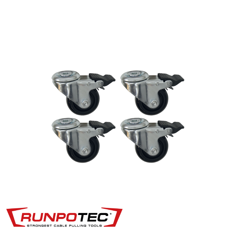 Roulettes en kit de 4 pièces