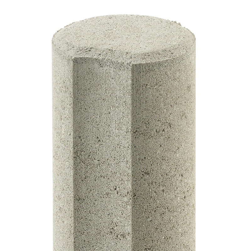 Palissades Marlux rond mini 20/150 cm gris