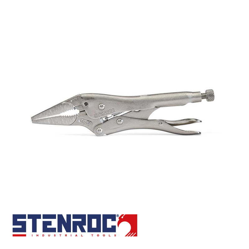 Pince étau à bec long + coupe câble - 150 mm / 406-LNP