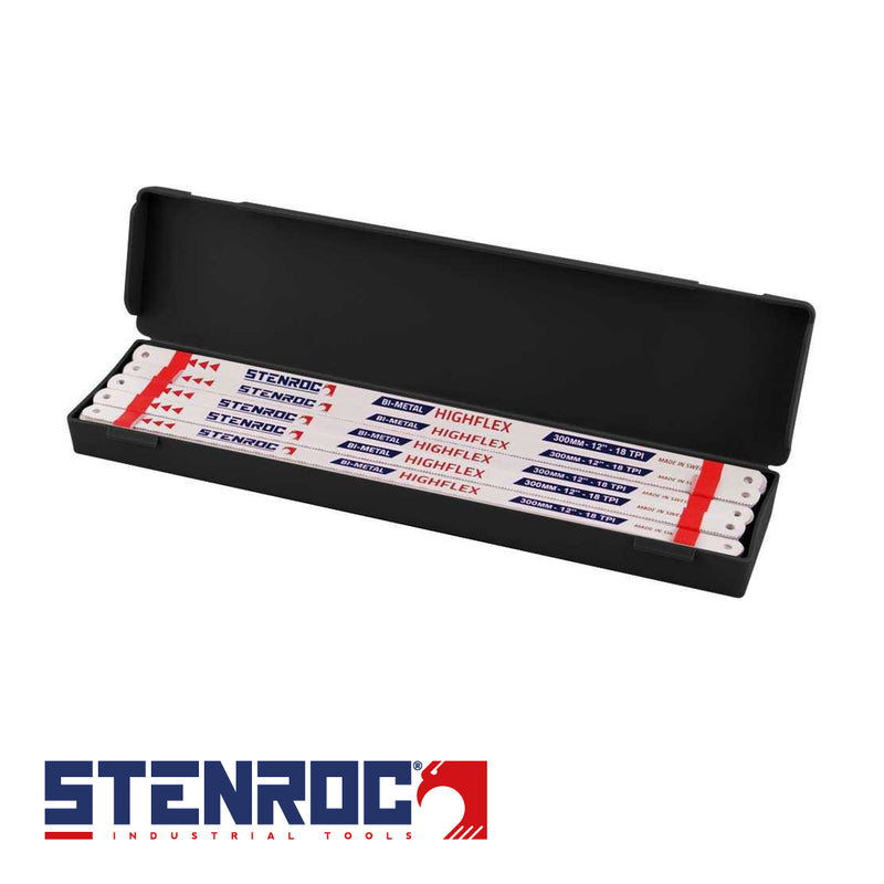 Lames de scie à métaux Stenroc Bi-métal – HIGHFLEX – 100 pièces