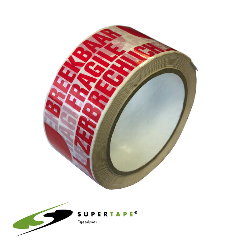 PVC tape 50 mm x 66 m / "fragile"