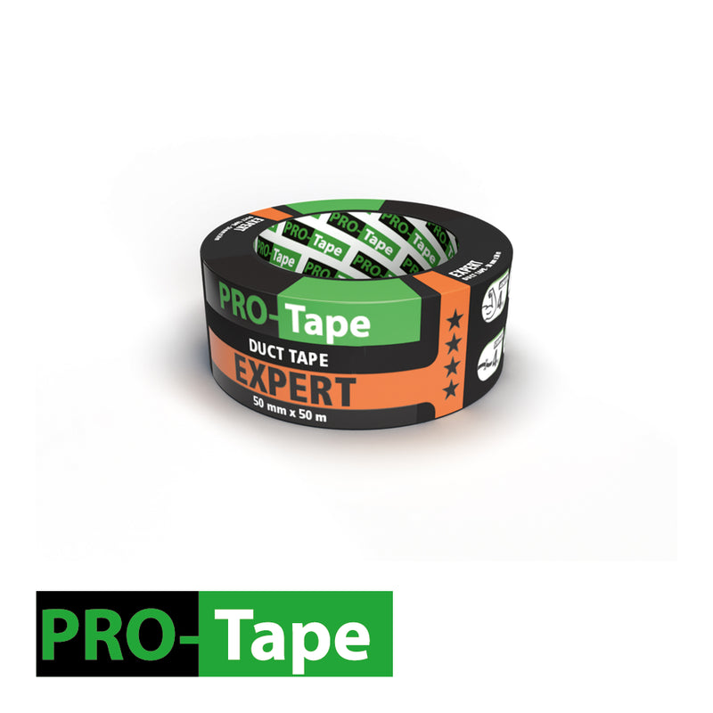 Duct Tape - EXPERT - Noir - 50mm x 50m