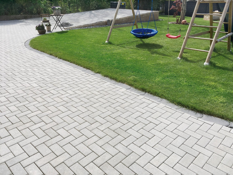 Pave rectangulaire 10/10/8 cm gris