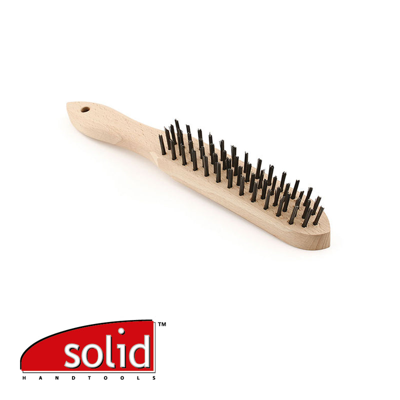 Brosse métallique – 4 rangées