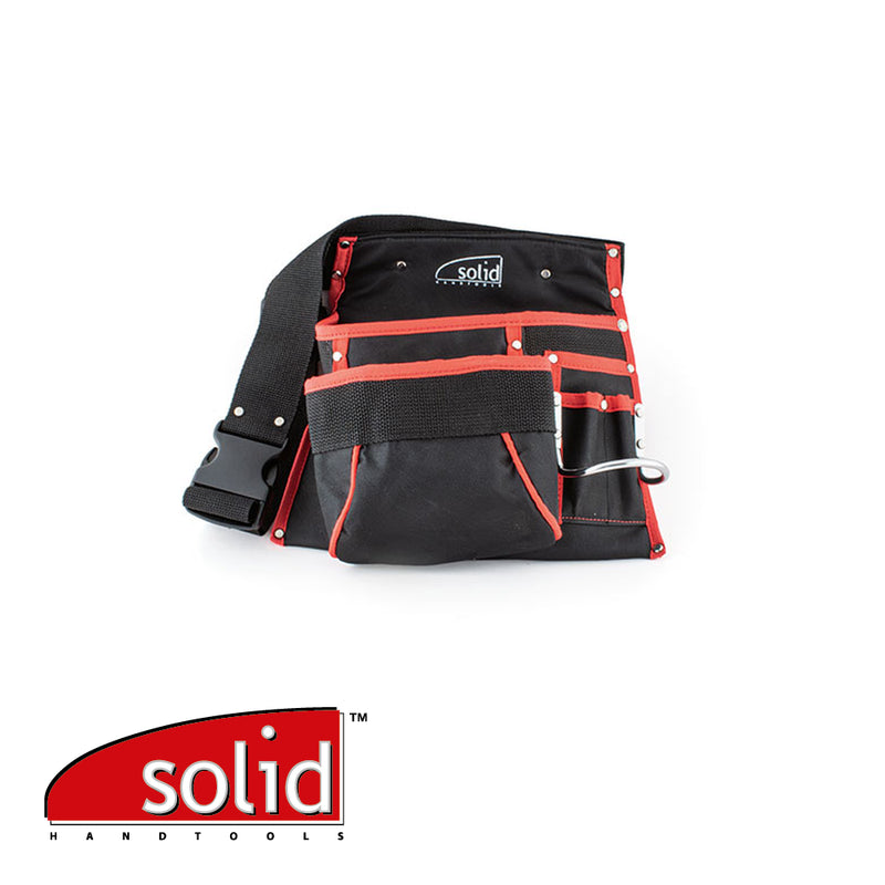 Sac à clous et à outils avec ceinture et porte-marteau - TECHNIC