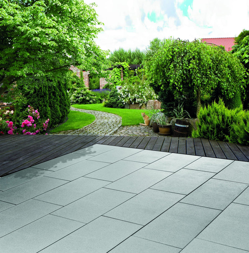 Dalles greneille fin 80X40X4,2 gris
