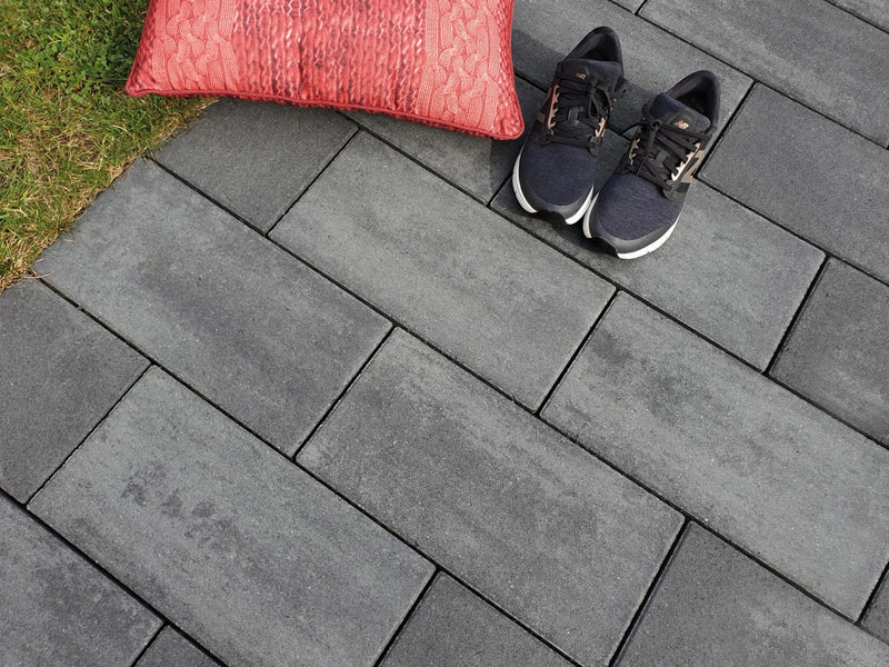 Trendline- pflaster sans chanfrein 40X20X8 anthracite- nuance