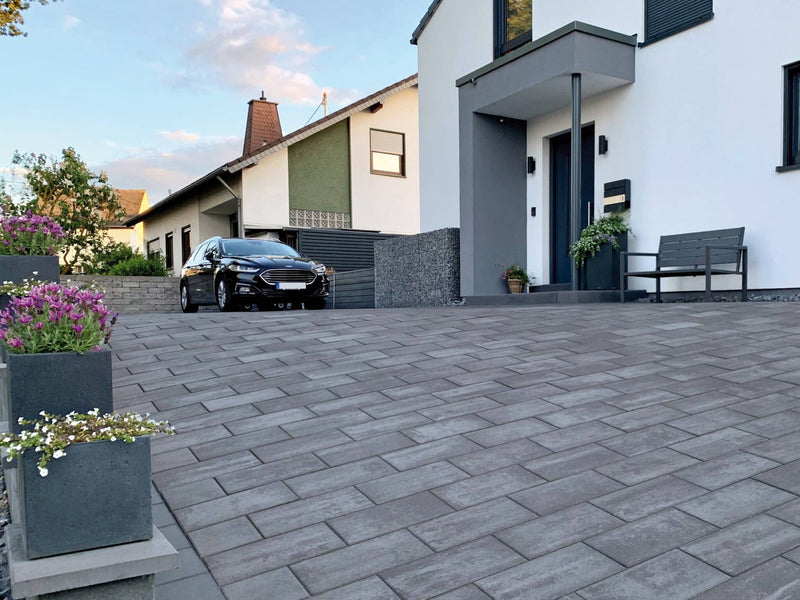 Trendline- pflaster sans chanfrein 40X20X8 anthracite- nuance