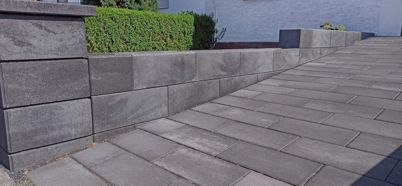 Trendline- pflaster sans chanfrein 40X20X8 anthracite- nuance