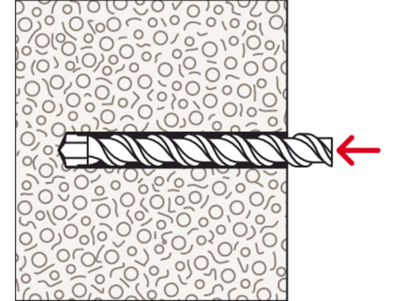 Ffa 8 k cheville béton cellulaire