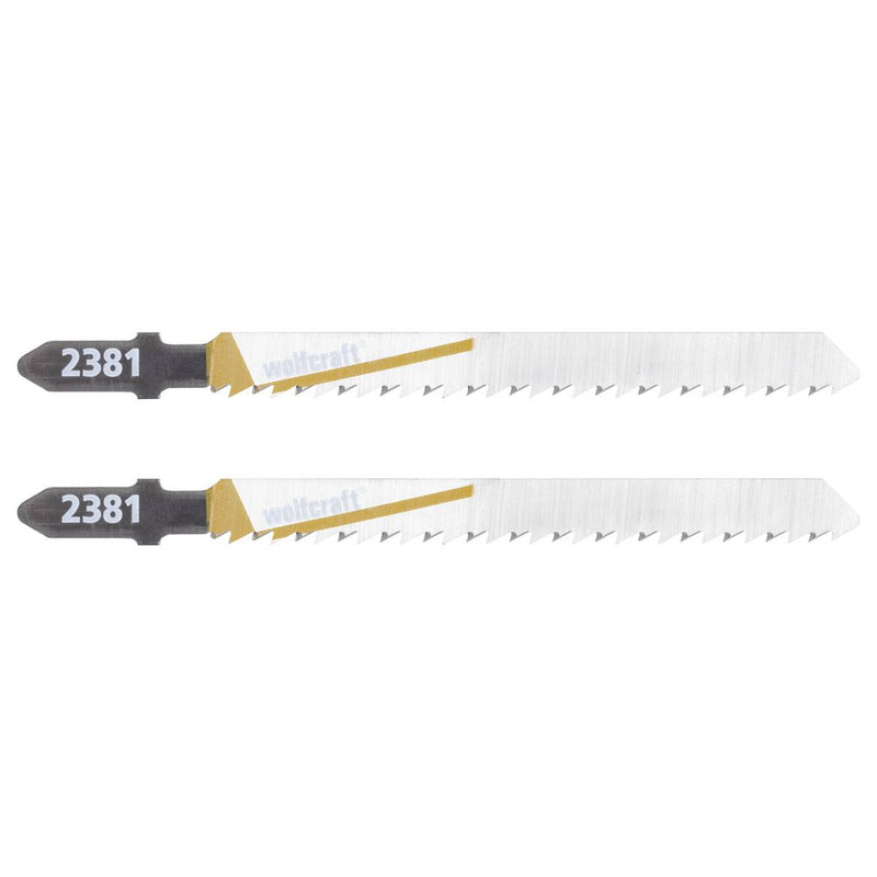 Lames de scie sauteuse bois hcs 75 mm (2 St) fine