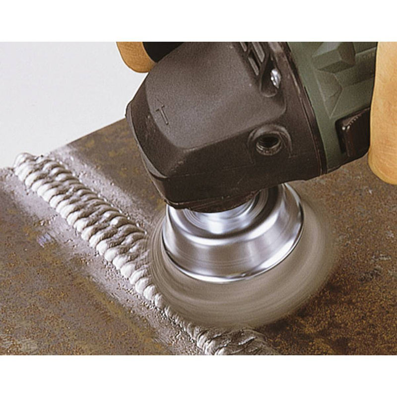 Brosse conique acier ondule 60 mm
