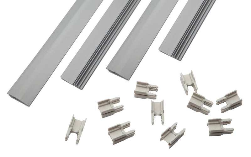 Kit de barrettes de serrage brise-vue MAZU fix