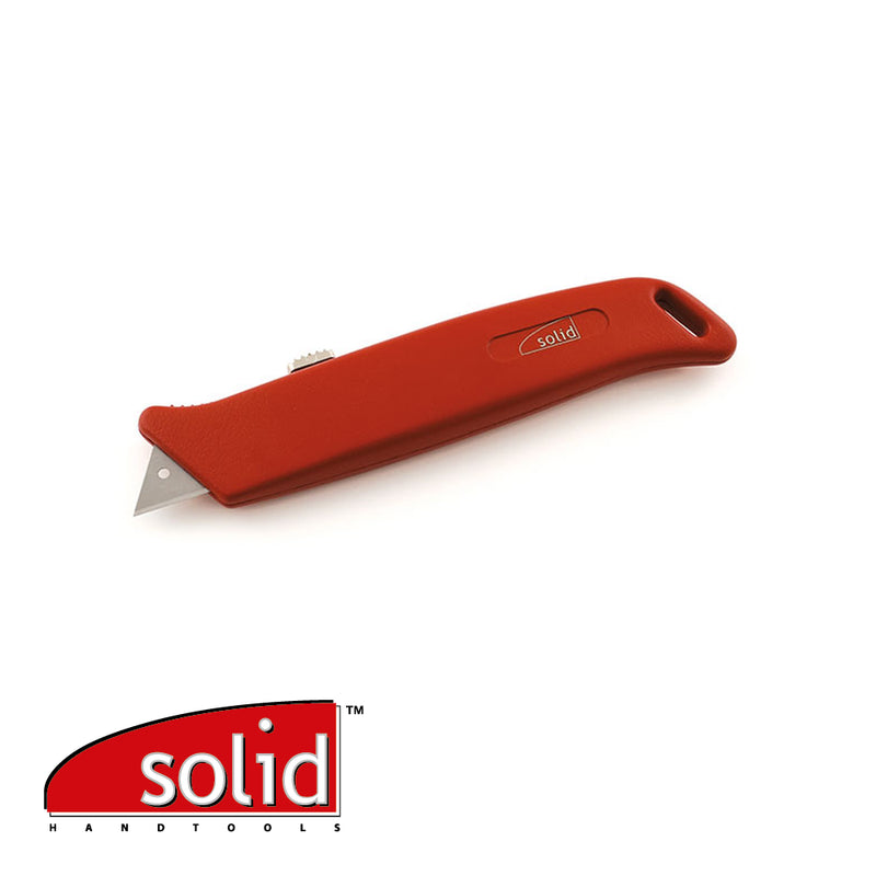 Couteau métallique à lame rétractable - 50 x 0,5 mm