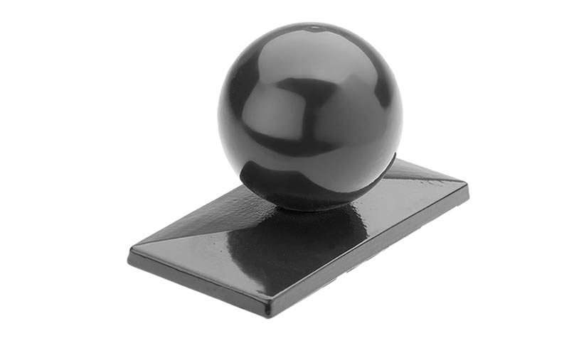Capuchon aluminium boule débordant