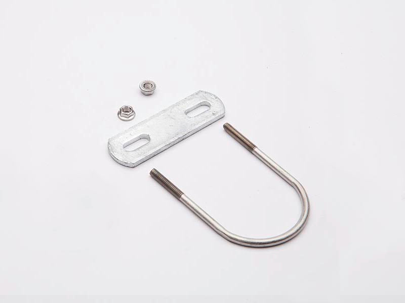 Kit d'étriers en U ronds inox A2