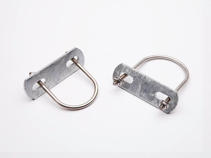 Kit d'étriers en U ronds inox A2