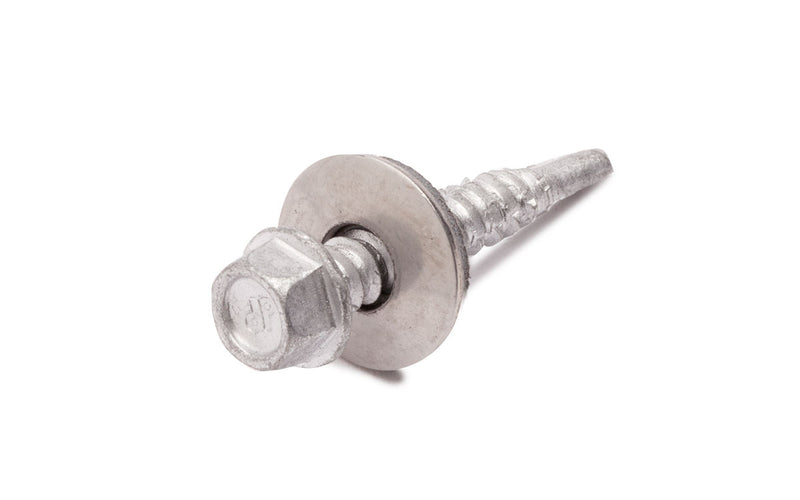 Vis à percer 5,5 x 32 – tête hexagonale – inox A2