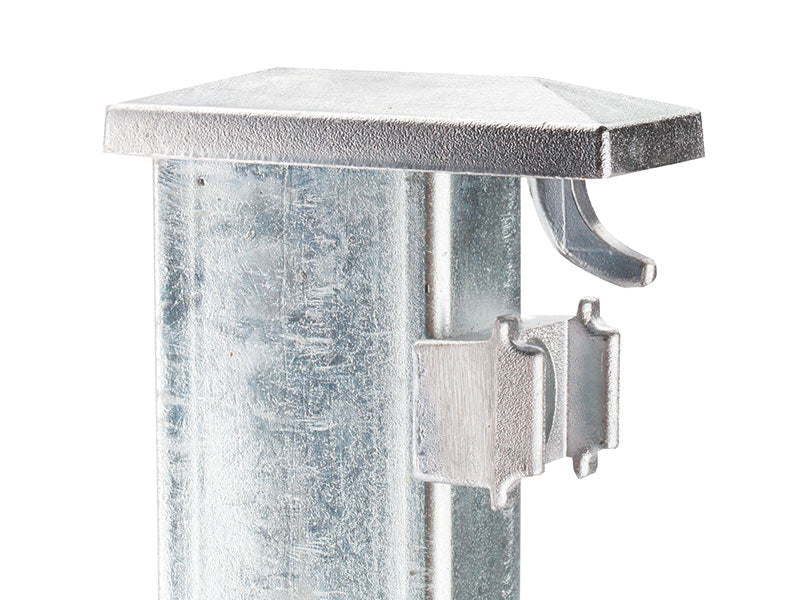 Poteau d'angle Q aluminium type XAA