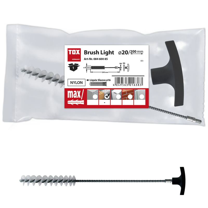Écouvillon brush light M8/M10