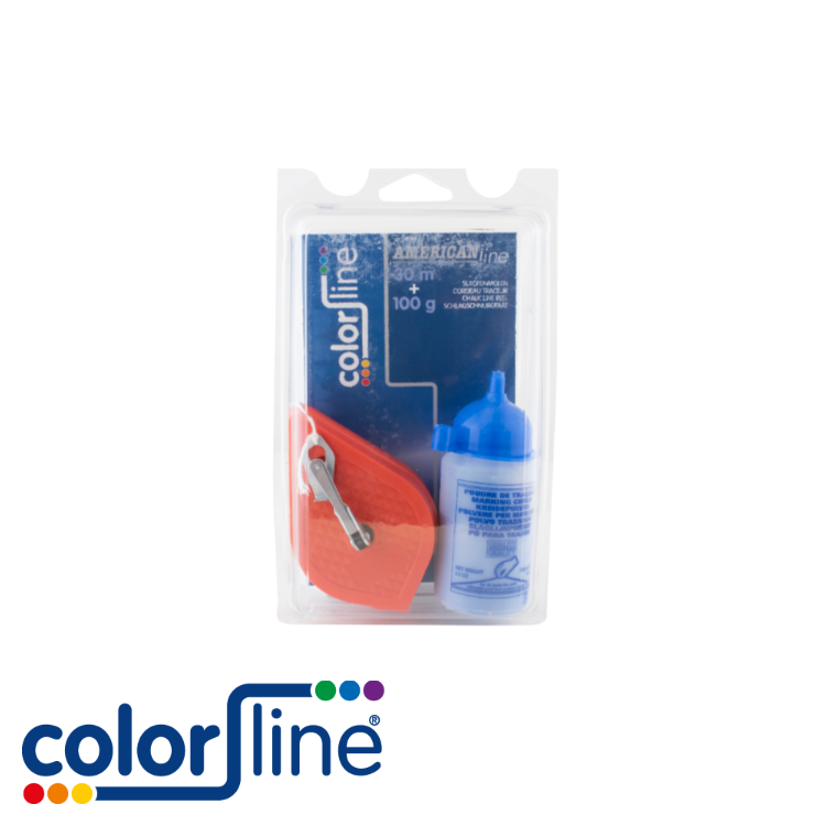 Cordeau traceur Duoset : AMERICANO LINE ABS, 30m + 100 gr poeder - sur carte