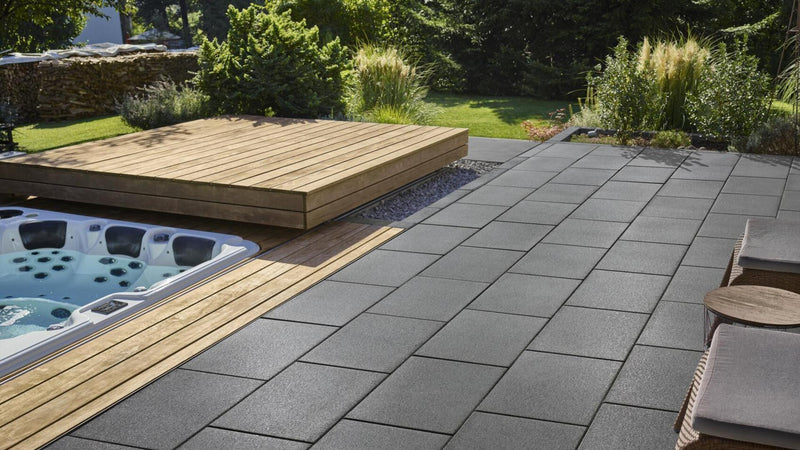Dalles pheos 60/40/5 cm anthracite plus