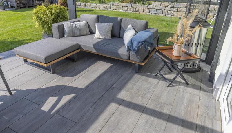 Xantos beton+ 120/30/5 cm gris argenté nuance
