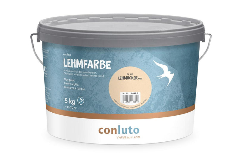 Peinture d'argile CL141 lehmocker 5KG seau