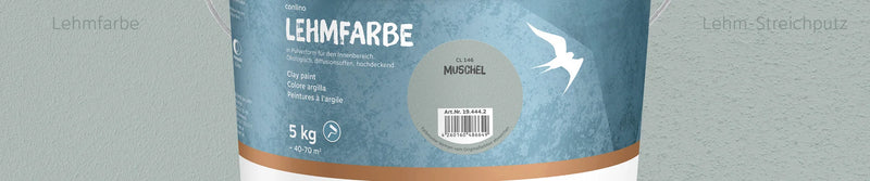 Peinture d'argile CL146 muschel 5KG seau
