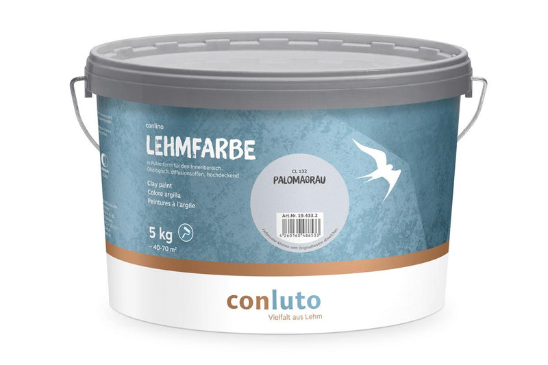 Peinture d'argile CL132 palomagrau 5KG deau