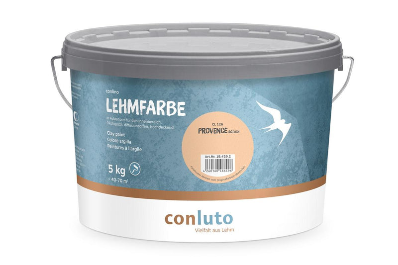 Peinture d'argile CL126 provence rötlich 5KG seau