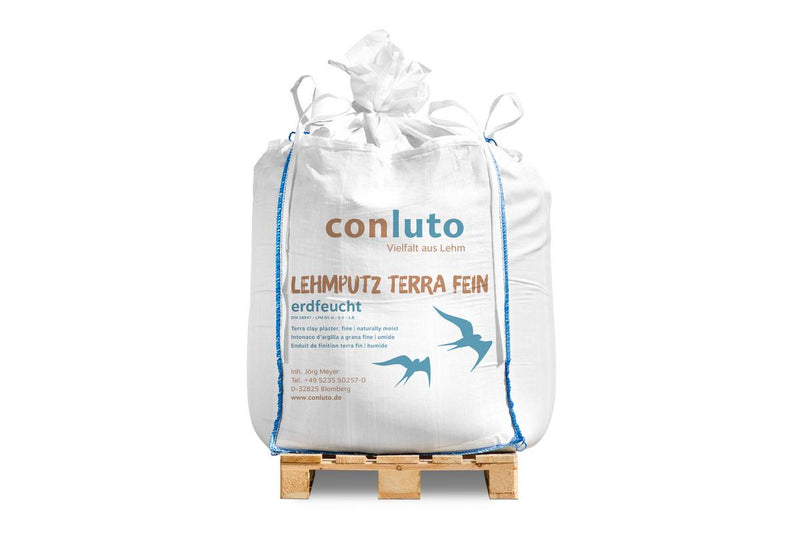 Enduit de finition terra humide 1000 kg big-bag