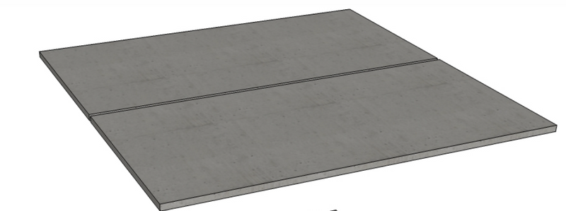 Couvercle EN beton 114 / 114