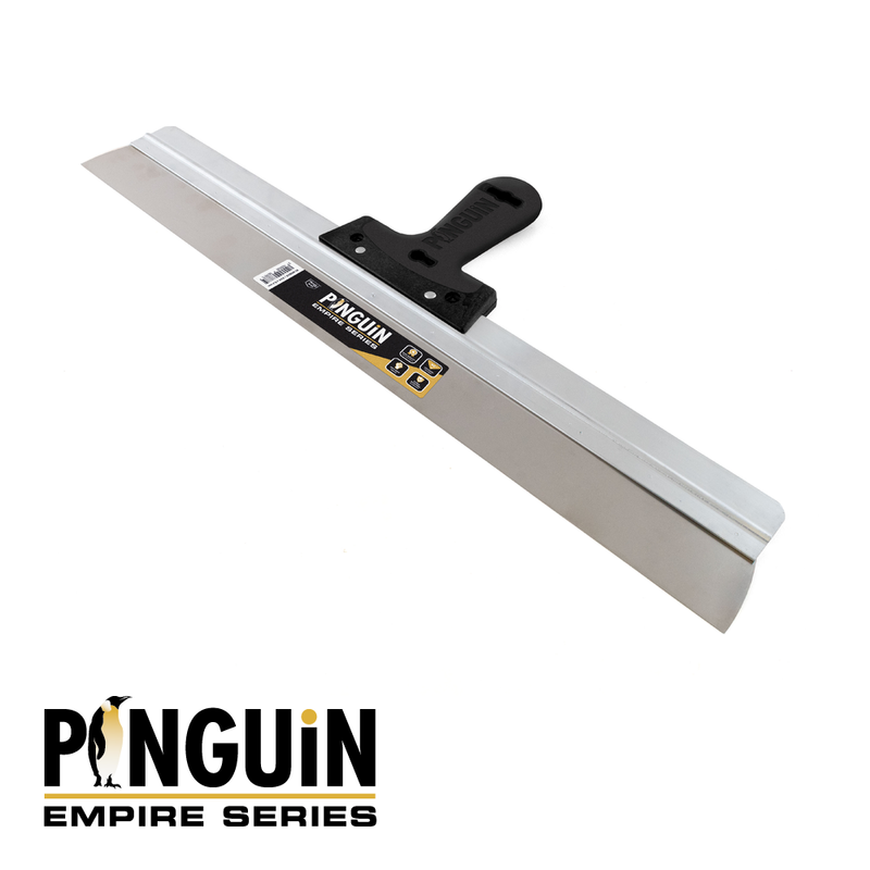 PINGUIN Empire couteau à enduire - 600 x 0,4 mm , inox, manche noir, Soft-Grip