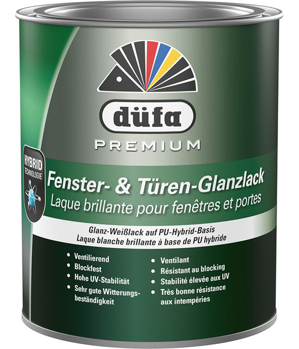 Düfa premium vernis brillant fenetre et porte 2.5L
