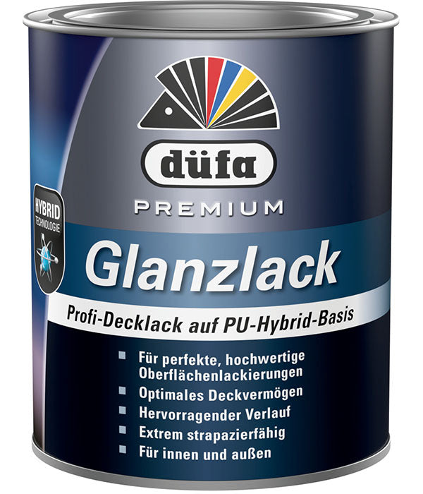 Düfa premium vernis brillant black 750ML