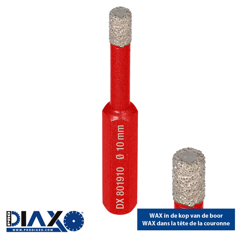 Forêt à sec diamanté CD-D555 – hexagonale – DRYWAX