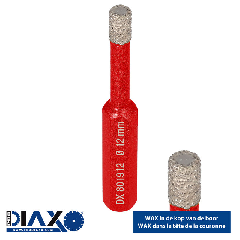 Forêt à sec diamanté CD-D555 – hexagonale – DRYWAX