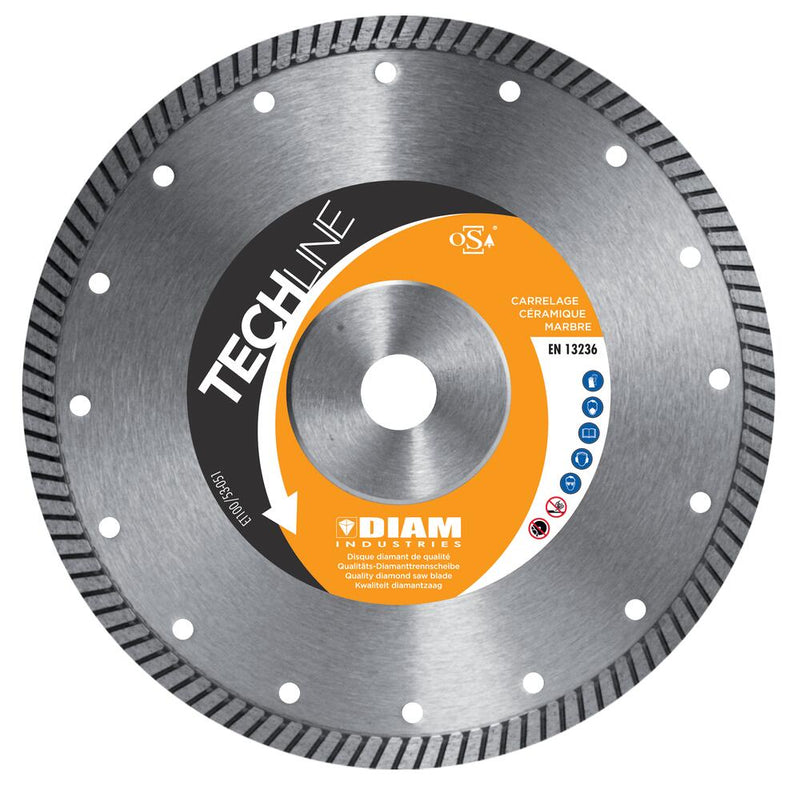 Disque diamant Ø230/22.23 pour carrelage/ceramique