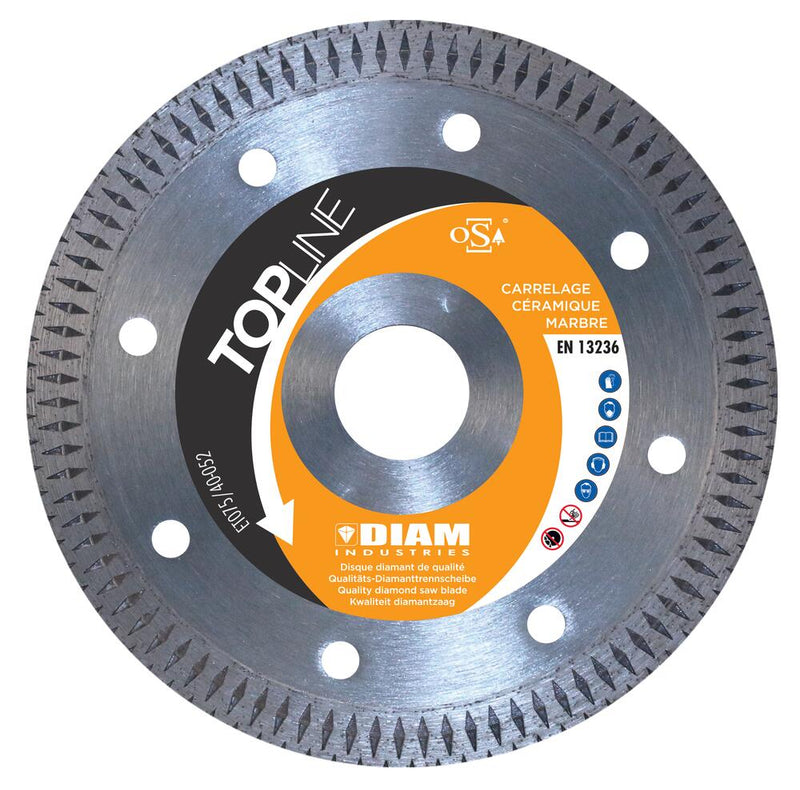 Disque diamant FC92 Ø125/22.23 carrelage/ceramique/grès cérame/mosaïque
