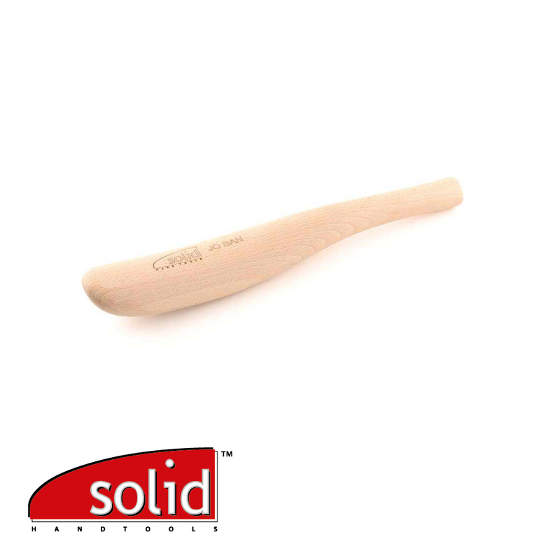 Batte de couvreur, bois, forme banane - 300 gr