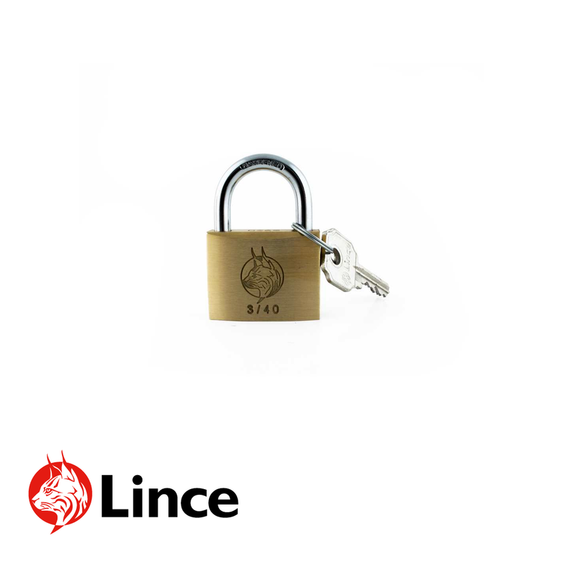 Cadenas en laiton avec clé PASSE-PARTOUT 40 mm