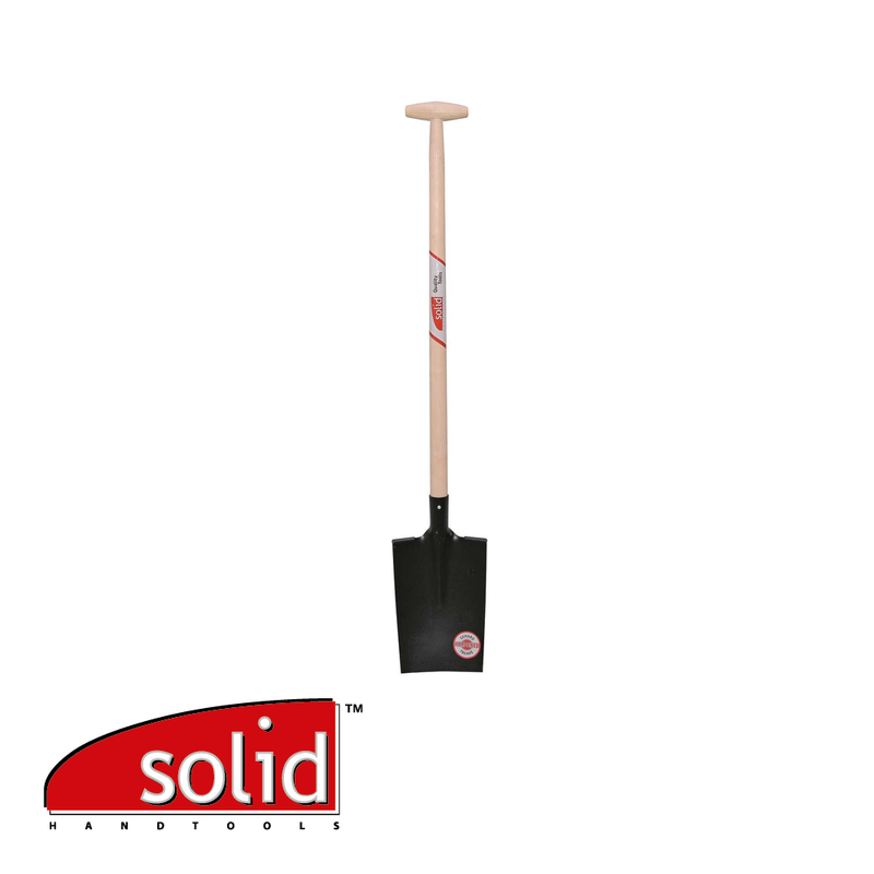 Bêche modèle 'Senlis' 30 cm - avec manche bois T, 90 cm