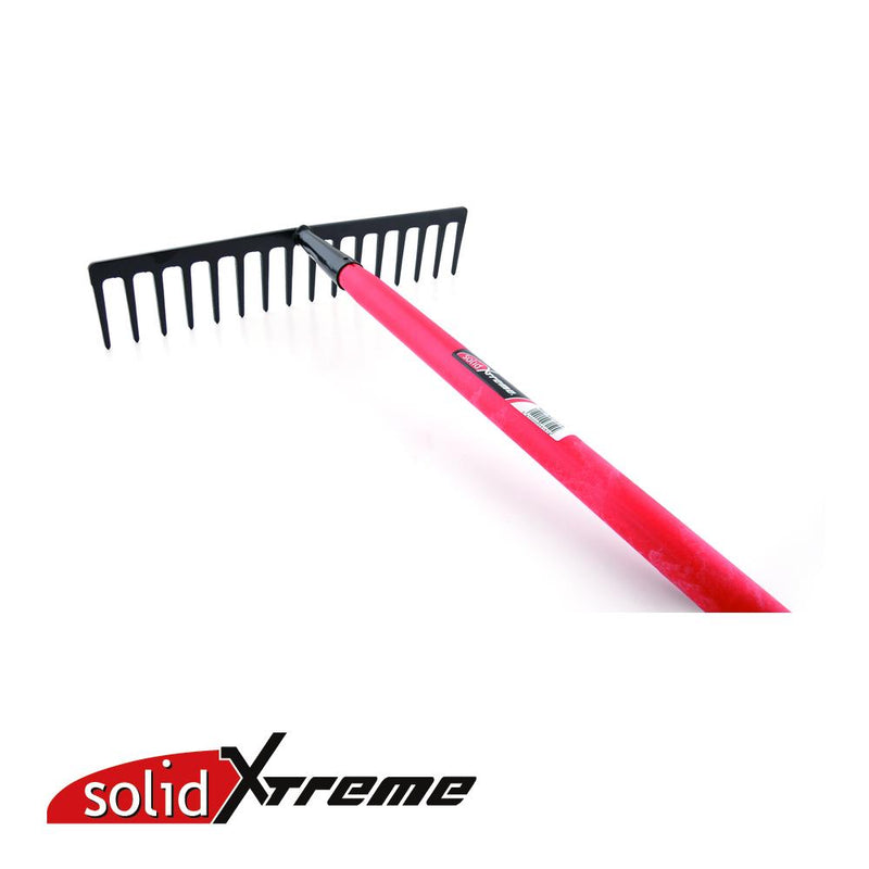 Rateau à 16 dents droites avec manche Fibre 1,5 m - 'XTREME'