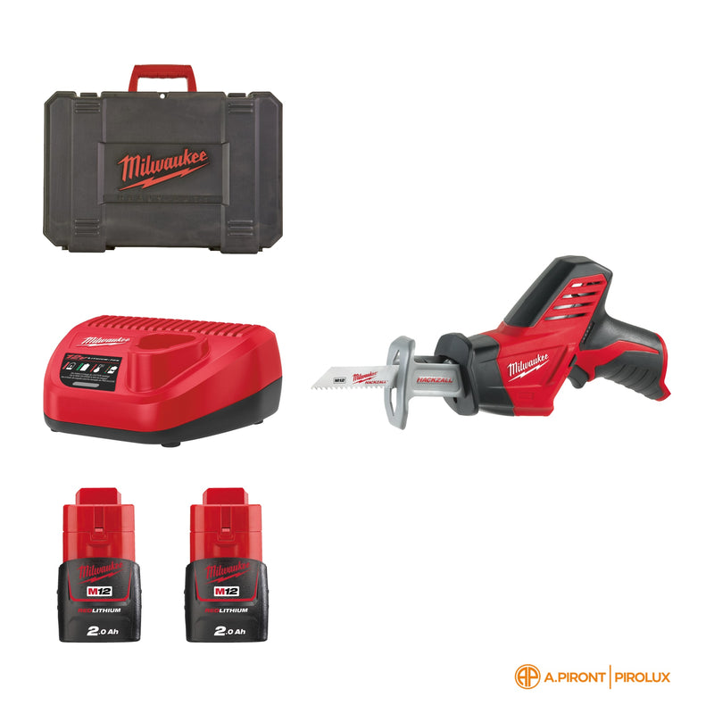 M12™ Scie sabre compacte Hackzall™ – C12 HZ – contenu de la boîte C12 HZ-202C