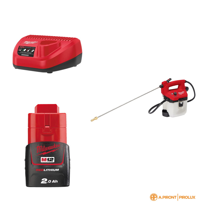 Pulvérisateur pour produits chimiques 3.7 L M12™ – M12 BHCS3L – contenu de la boîte M12 BHCS3L-201