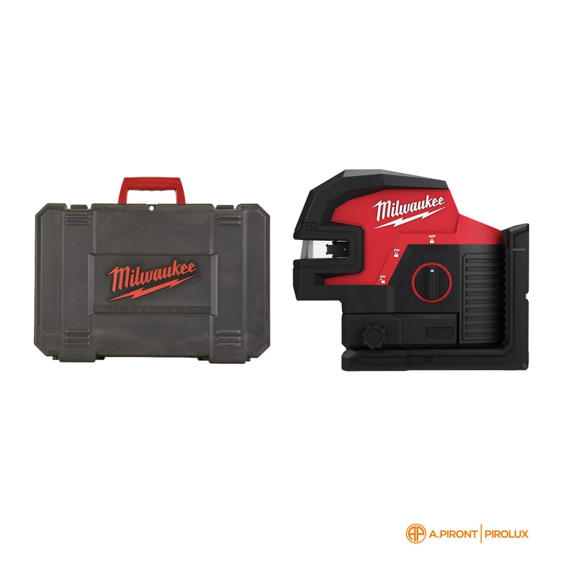 M12™ Laser vert 2 lignes 4 points – M12 CLL4P – contenu de la boîte M12 CLL4P-0C